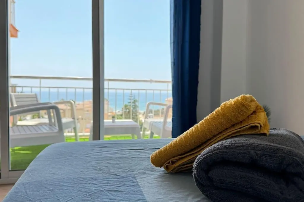 Apartment Sea Views From The Bed Design Studio Torrox